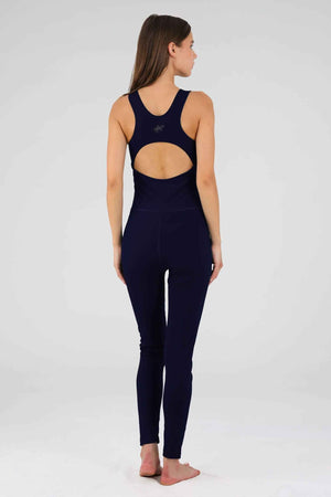 Motion Wave  Jumpsuit - Dark Navy - Libra Sport